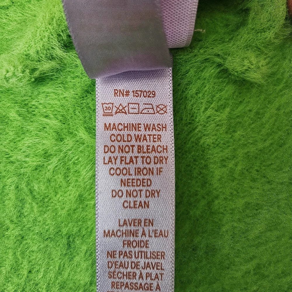 NWT Savage X Fenty Fluff It Up Loungewear Cozy Robe, Kelly Green Size XL/1X - Picture 4 of 10